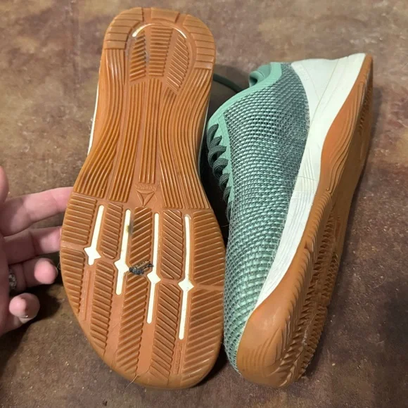 Reebok Women's Crossfit Nano 8.0 Flexweave, Industrial Green/Chalk Grey, 9.5 - Picture 2 of 5